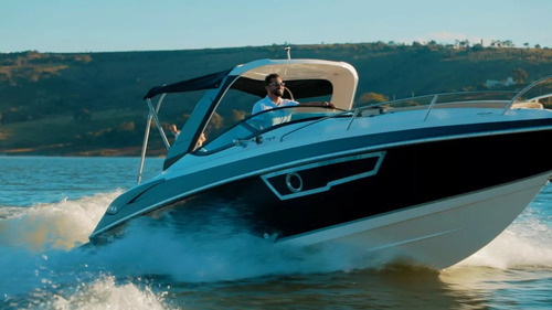 Lancha Ventura 265 2025 Cabinada 26 Pés Nx Nhd Focker Triton