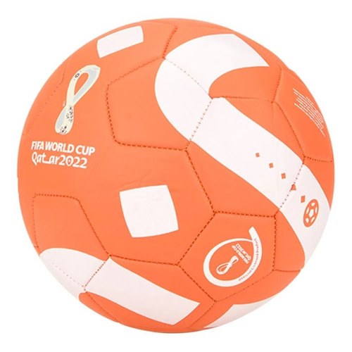 Pelota De Futbol Qatar N°5 Drb Tpu Soft Certificada Fifa