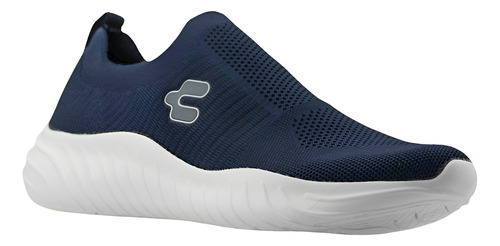 Tenis Deportivos Hombre Charly 1086427 Slip On Ligeros Azul