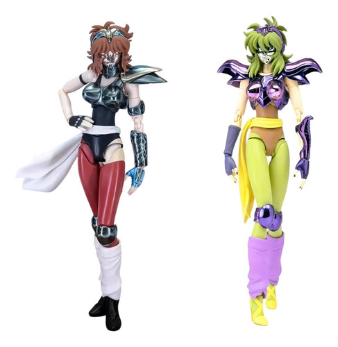 Shaina Ophiuchus & Marin Eagle Myth Cloth Ex Saint Seiya