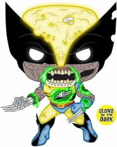 Marvel Funko Pop Zombies Wolverine Gitd Figura - 4qd40