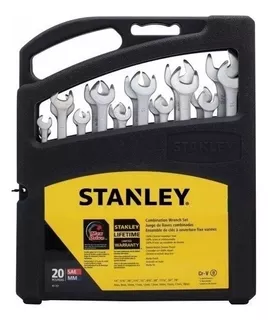 Juego De Llaves Mixta X 20pz En Mm/puLG Stanley 85-783