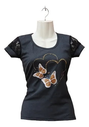 Blusa De Randa Negra Con MercadoLibre .ec