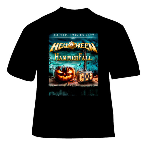 Polera Helloween - Ver 23 - Hammer Fall