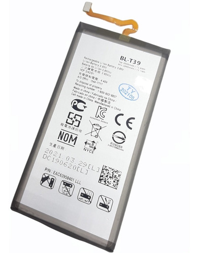 Batería Interna Para LG K40 Bl-t39 Alta Calidad Gtia 