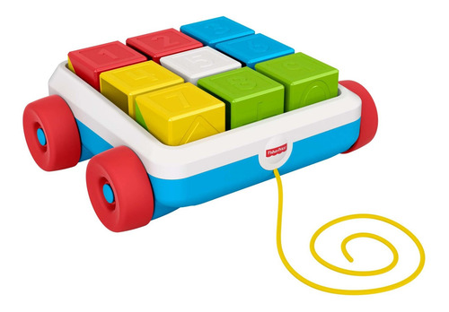 Fisher-price, Carrito De Bloques