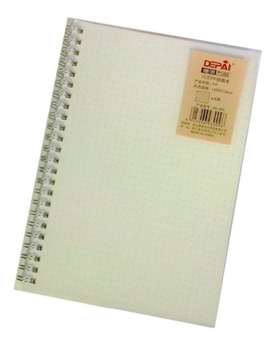 Libreta Hojas Punteadas 14.5*21cm 70 Hojas Sketchbook