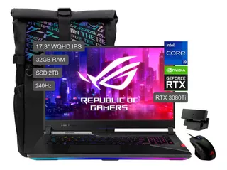 Asus Rog Strix Scar 17se I9 12ma 32gb 2tb Rtx 3080ti Nuevo