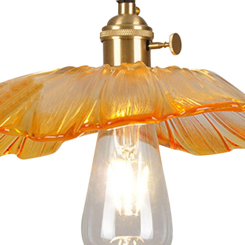 Lámpara Colgante Moderna, Lámpara Colgante Led, Naranja