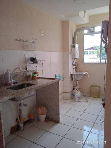 Imagem 18 de 20 de Apartamento Com 2 Dormitórios Para Alugar, 43 M² Por R$ 950,00/mês - Campo Grande - Rio De Janeiro/rj - Ap0320