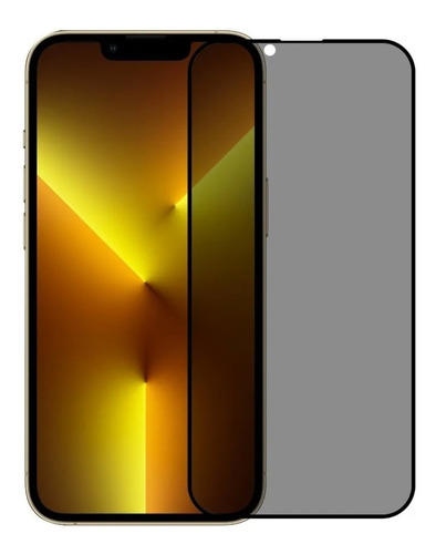 Imagem 1 de 4 de Película Vidro 3d Para Apple iPhone 13 Pro Max Privacidade