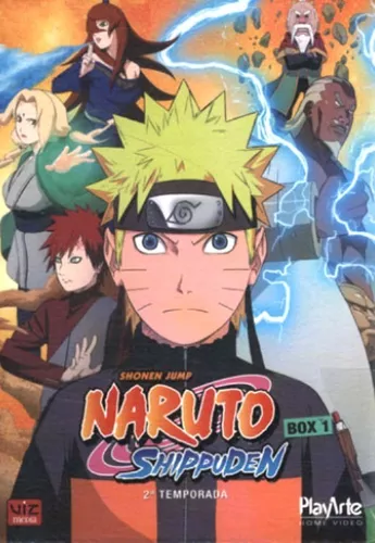 Naruto Shippuden 3 Temporada Completa em 2 dvds