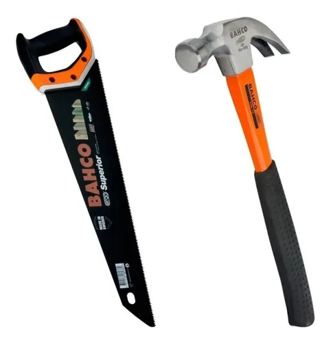 comprar Serrucho Superior De 19'' + Martillo 16oz Mango Fibra Bahco 