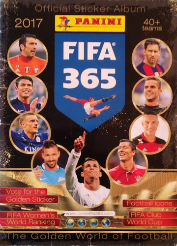 Album Fifa 365 2017 Panini 100 Laminas Reciclar (aa1085 