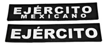 Comprar 10 Juegos Parches Táctico Militar Ejército Mexicano Negro 