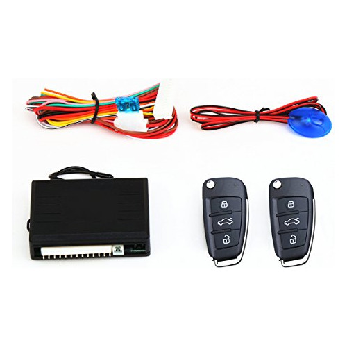 Car Alarm System Auto Remote Central Kit Door Lock Vehi...