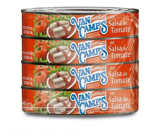 Sardinas En Salsa X4u Van Camps - G A $39