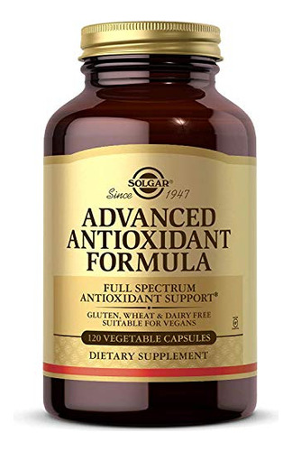 Solgar Formula Antioxidante Avanzada 120 Capsulas