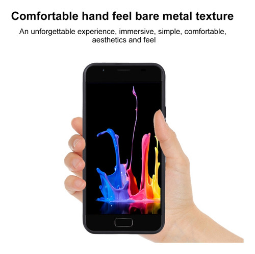 A Funda Negra De Tpu Para Asus Zenfone 4 Max Zc554kl