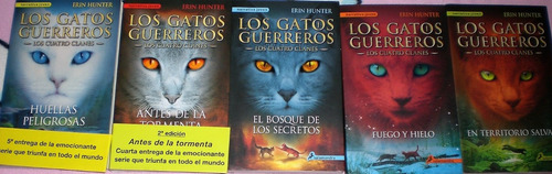 Colección Los Gatos Guerreros: Los 4 Clanes- Consultar -