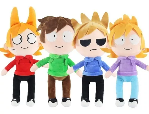 4 Unidades/conjunto De Brinquedo De Pelúcia Eddsworld Edd Ma