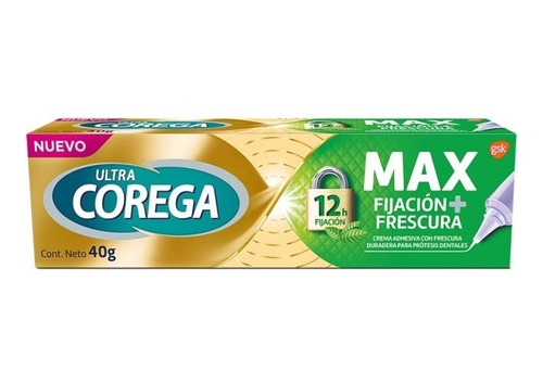 Corega Ultra Maxima Fijacion + Frescura 40gr