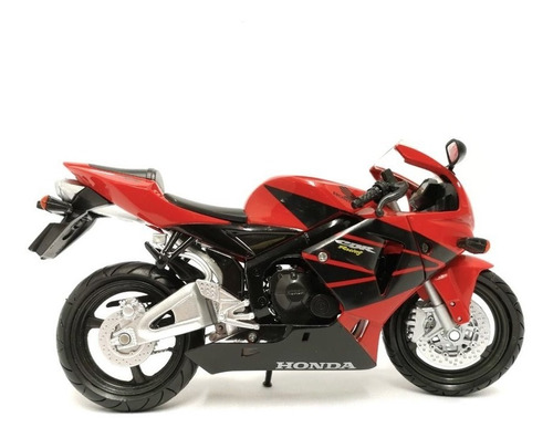Moto Honda Cbr 600r Rojo Scala 1.12 New Ray - 42603