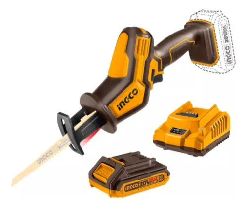 comprar Sierra Sable Inalámbrica 20v + Batería 2ah + Cargador