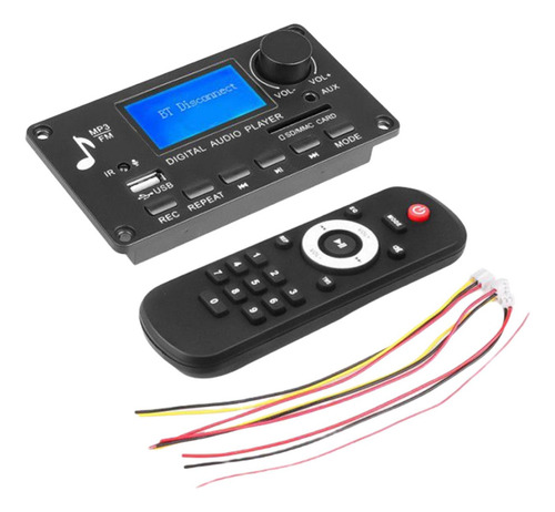 Módulo De Audio Usb Tf Usb Fm Car Radio 12v Pantalla
