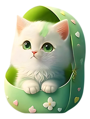 Lindos Dibujos Animados De Gatos Navideños, Ambientadores Pa