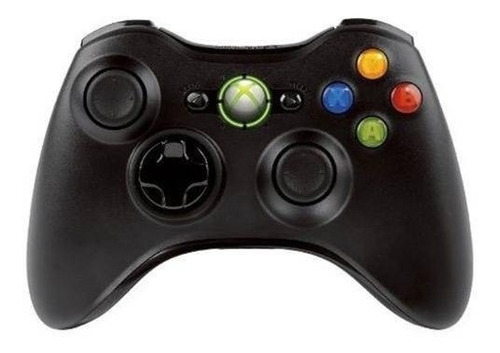Xbox 360 Negro Mando Inalámbrico Microsoft (reacondicionado  (Reacondicionado)