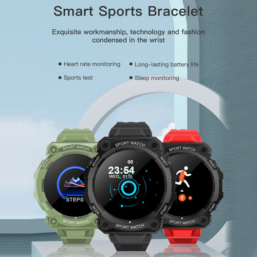 Reloj Deportivo Inteligente Fd68 1.44 «ips Pantalla De Un So