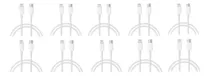 Comprar Pack 10 Cable Carga Genericos Compatible iPhone 1mt