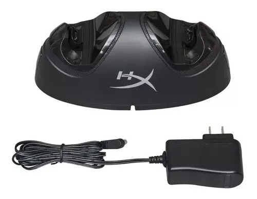 Base Cargadora Joystick Ps4 Charge Play Duo Hyperx Portatil