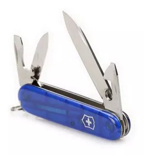 Canivete Bolso Médio Victorinox Spartan Azul Trans -envio Ja