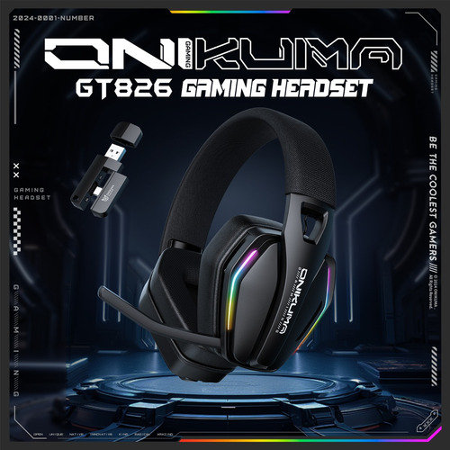 Fones De Ouvido Gamer Bluetooth Onikuma Gt826