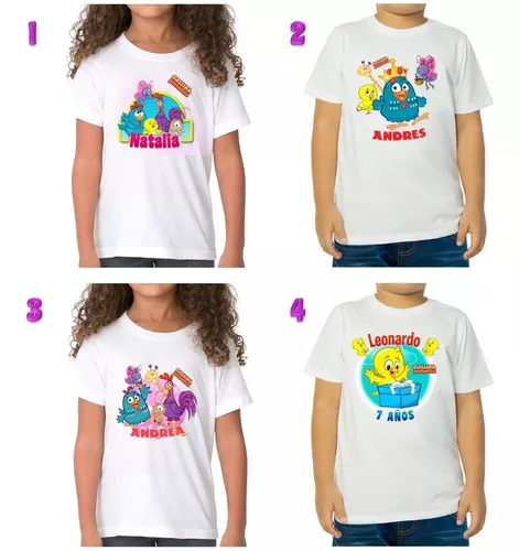 Camisetas personalizadas Cumpleaños infantiles