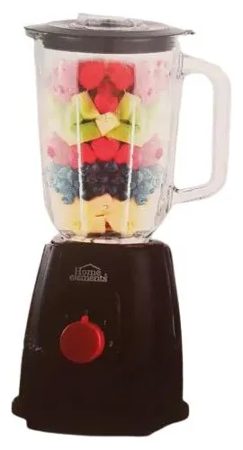 Licuadora vaso de vidrio home elements sale