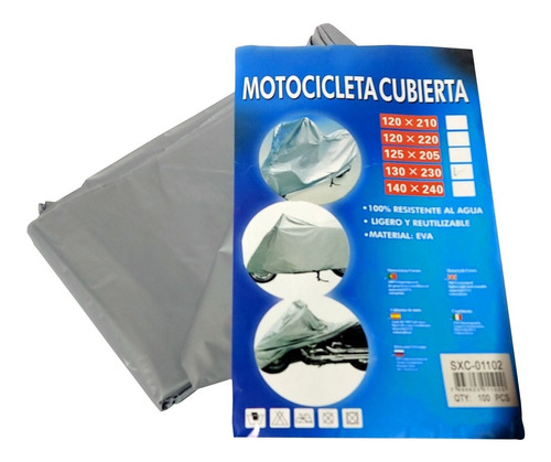 Funda Motocicleta Cubierta  130x 230