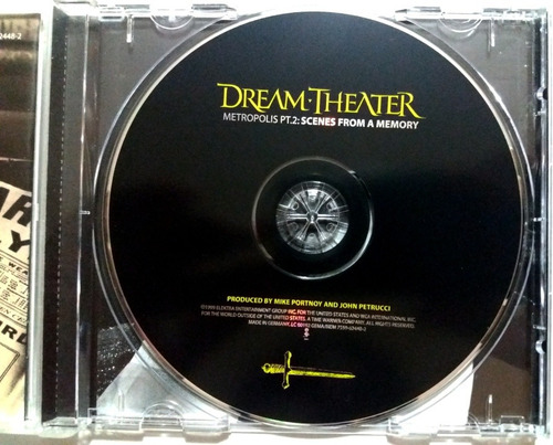 Dream Theater Metrópolis Pt2: Scenes From A Memory Cd Import (Usado)