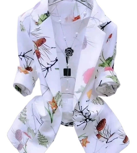 Chaqueta Floral De Protección Solar Sastre Dama [u]