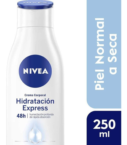 Crema Nivea Body Hidratante Piel Normal 250ml