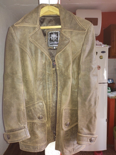 Chaqueta De Cuero Gustavo Catena 