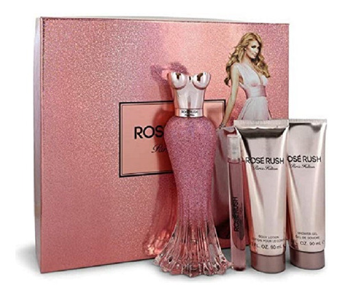 Zet Rose Rush 4pzs Paris Hilton - mL a $248990