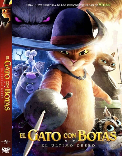 El Gato Con Botas (2023) Dvd Español