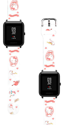 Correa Compatible Para Amazfit Bip S Hello Kitty