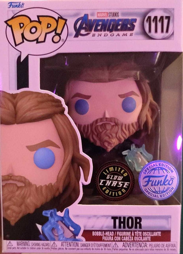 Funko Pop! Marvel Avengers Thor #1117 Chase Glow Se