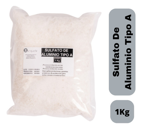 Sulfato De Aluminio Tipo A 1kg