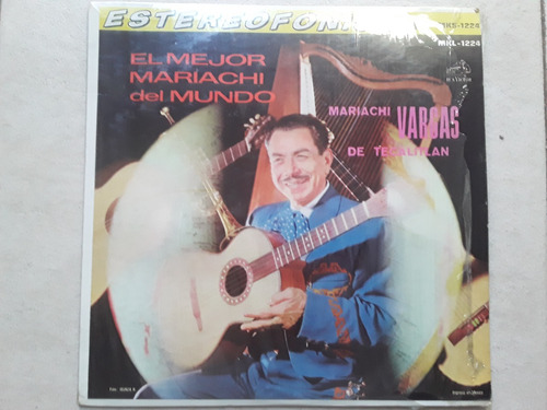 Mariachi Vargas - El Mejor Mariachi Del Mundo - Lp Vin Kktus