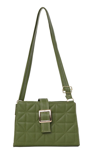 Bolsa Mujer Moda Mariconera Crossbody Fabiola Fana Verde